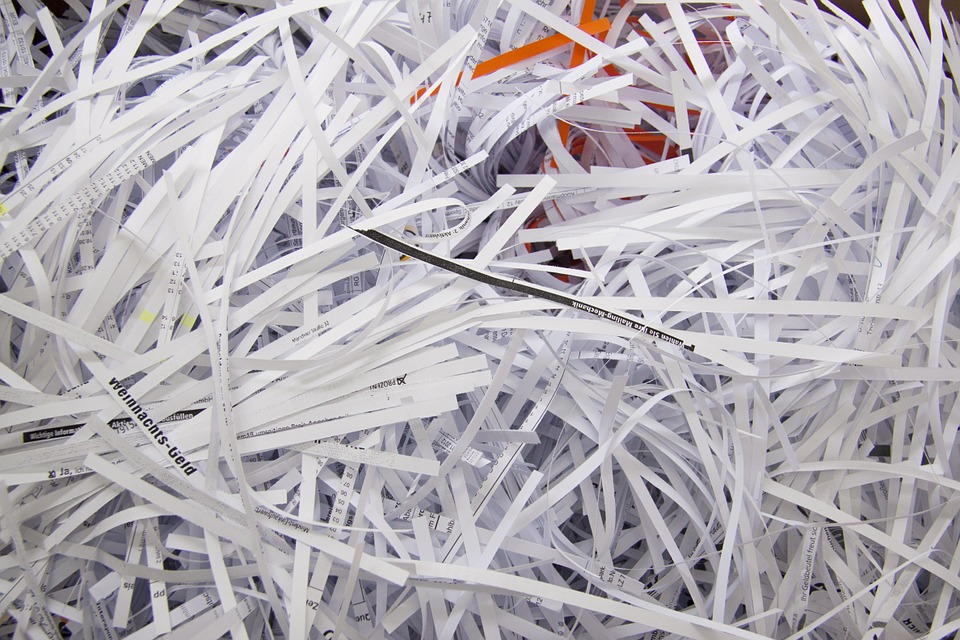 oops I accidently shredded my assignment